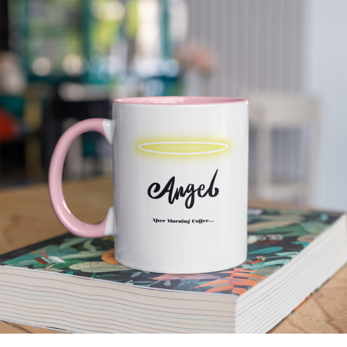 Coffee Mug, 11oz - Angel - After Morning Coffee