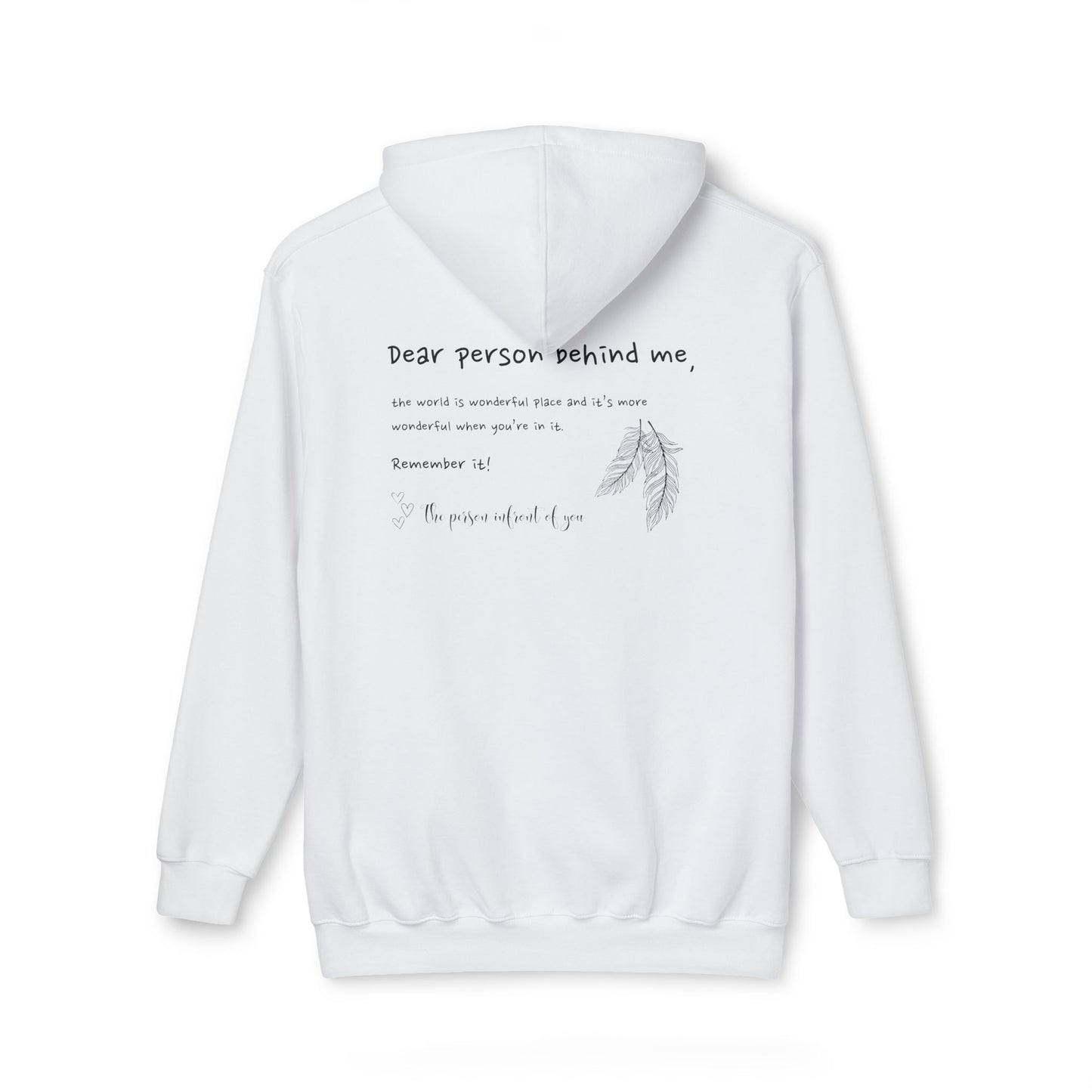 Unisex Hooded Sweatshirt, Made in USA - "You Matter" Edition