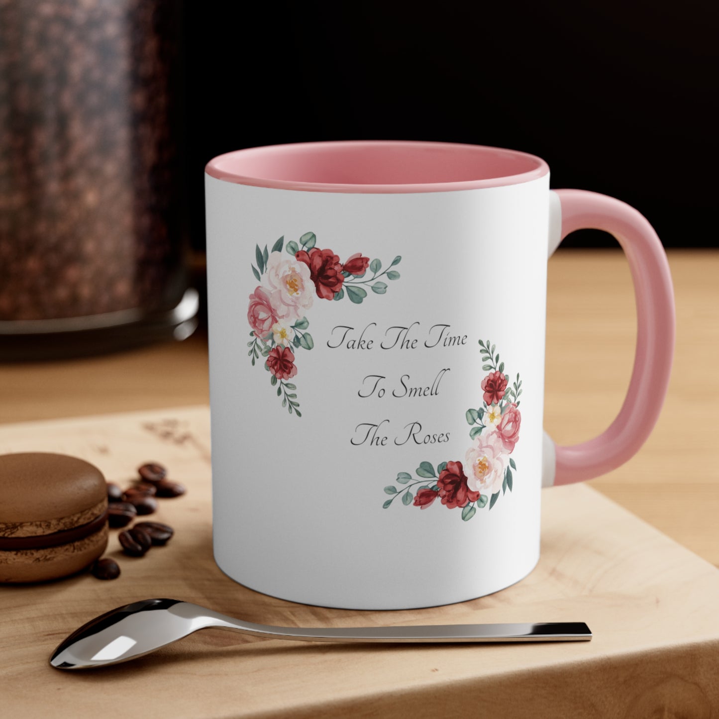 Coffee Mug, 11oz - Take the Time to Smell the Roses