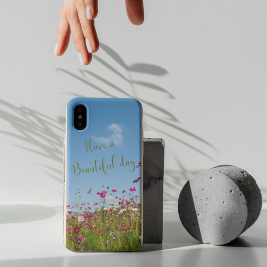 Biodegradable Case iPhone 13 - Have a Beautiful Day