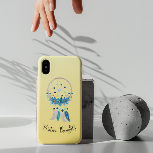 Biodegradable Case iPhone 13 - Positive Thoughts