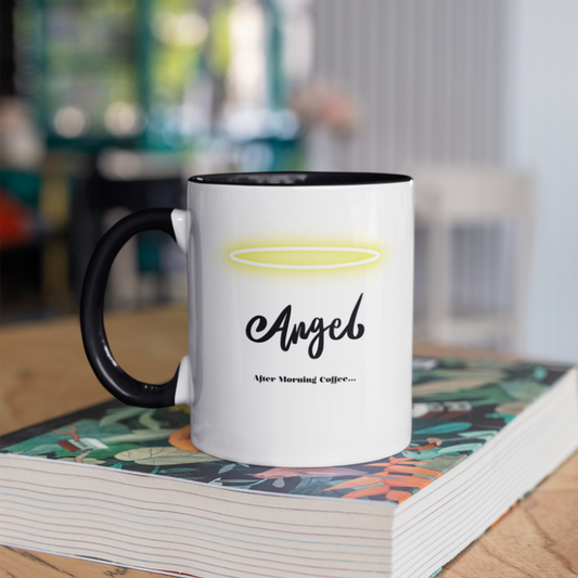 Coffee Mug, 11oz - Angel - After Morning Coffee