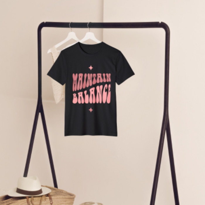 Maintain Balance- Organic T-Shirt